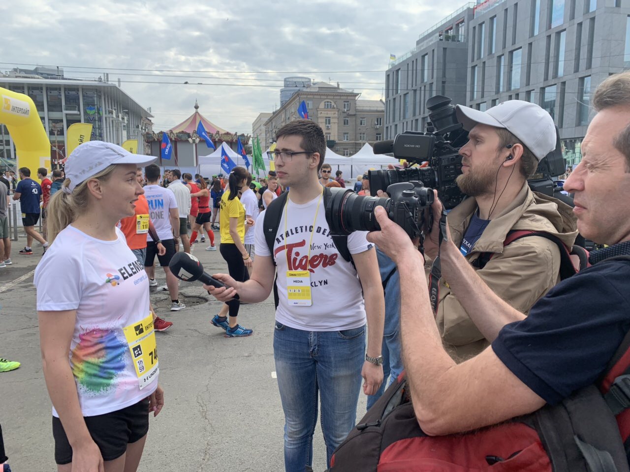 Команда Element стала участником в Interpipe Dnipro Half Marathon 