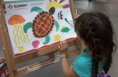 Детский мастер-класс ко Дню рождения магазина Эпицентр в Ивано-Франковске