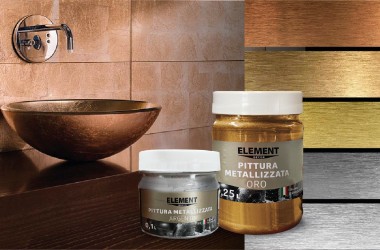 Зустрічайте НОВИНКУ – металізовану фарбу Pittura metallizzata!