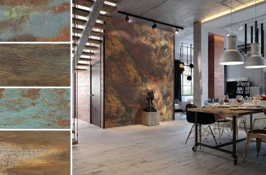 Як застосовувати декоративне покриття Corten Element Decor з ефектом іржі в інтер'єрі?
