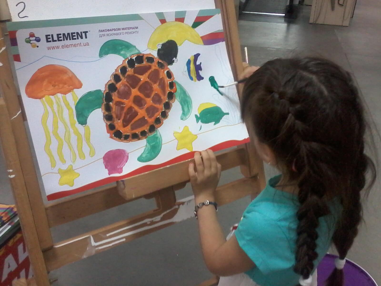 Детский мастер-класс ко Дню рождения магазина Эпицентр в Ивано-Франковске