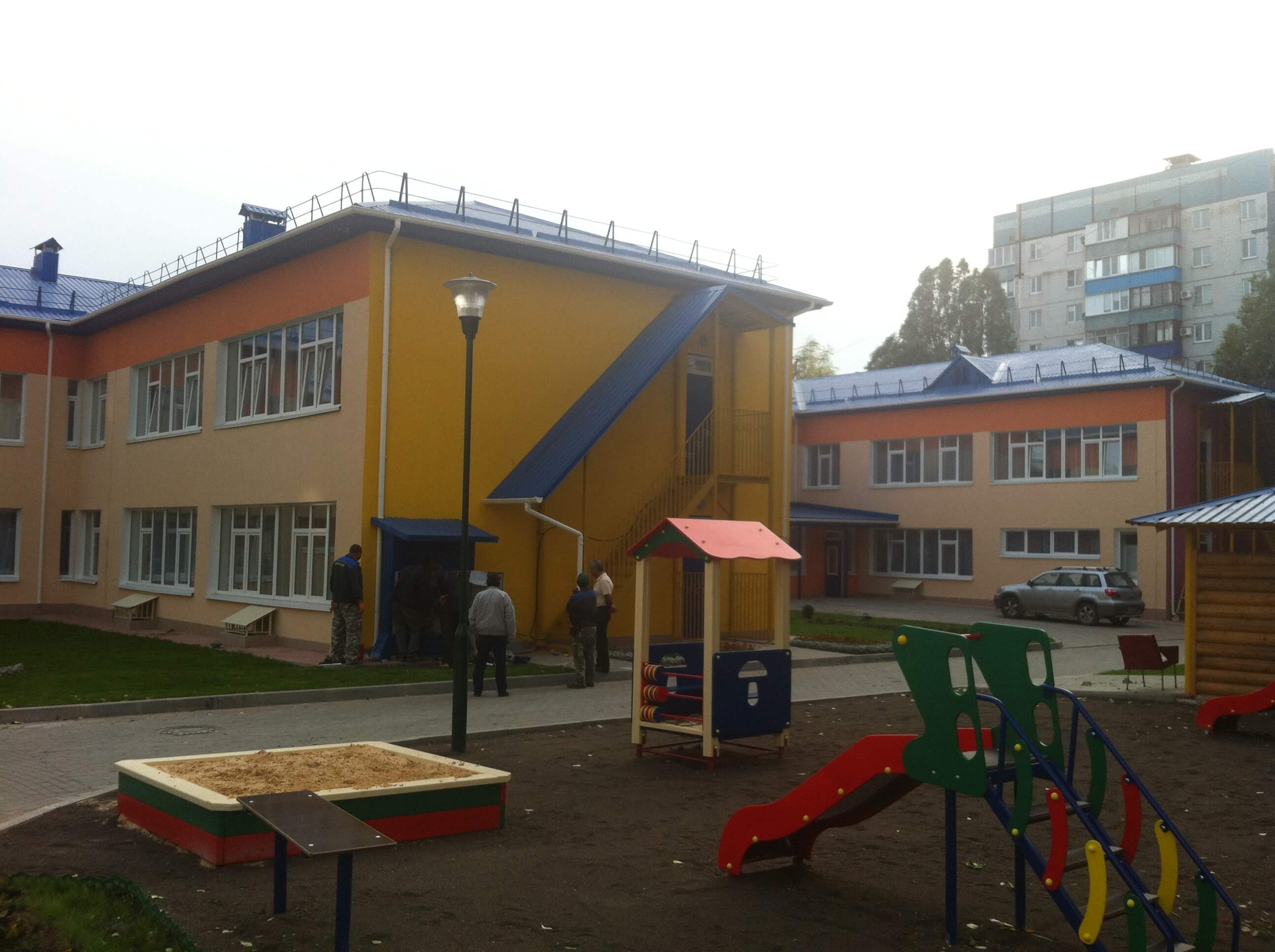 Яркое оформление детского сада в г. Донецк!