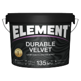 Шелковисто-матовая латексная краска ELEMENT DURABLE VELVET