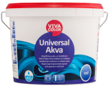 Водно-дисперсионная матовая краска для дерева и металла Universal Akva Matt