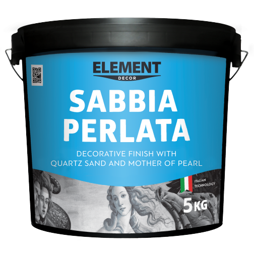Decorative finish SABBIA PERLATA "ELEMENT DECOR"